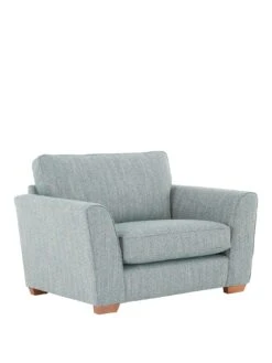 Very Home Jackson Tweed Snuggle Chair -FurniHaven Shop UWBMR SQ4 0000000082 TEAL SLa