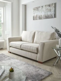 Very Home Jackson 3 Seater + 2 Seater Fabric Sofa Set (Buy And SAVE!) -FurniHaven Shop UWBP6 SQ5 0000000532 LINEN SLd