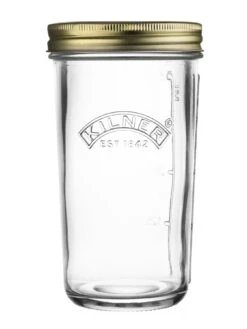 KILNER Set Of 3 0.5-Litre Screw Top Widemouth Preserve Jars -FurniHaven Shop UWVE3 SQ4 0000000647 CLEAR SLd2