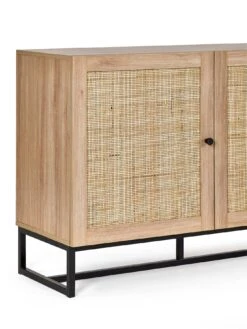 Julian Bowen Padstow 3 Door Sideboard - Oak 11 Julian Bowen Padstow 3 Door Sideboard - Oak -FurniHaven Shop UX3MZ SQ5 0000000006 OAK SLd1