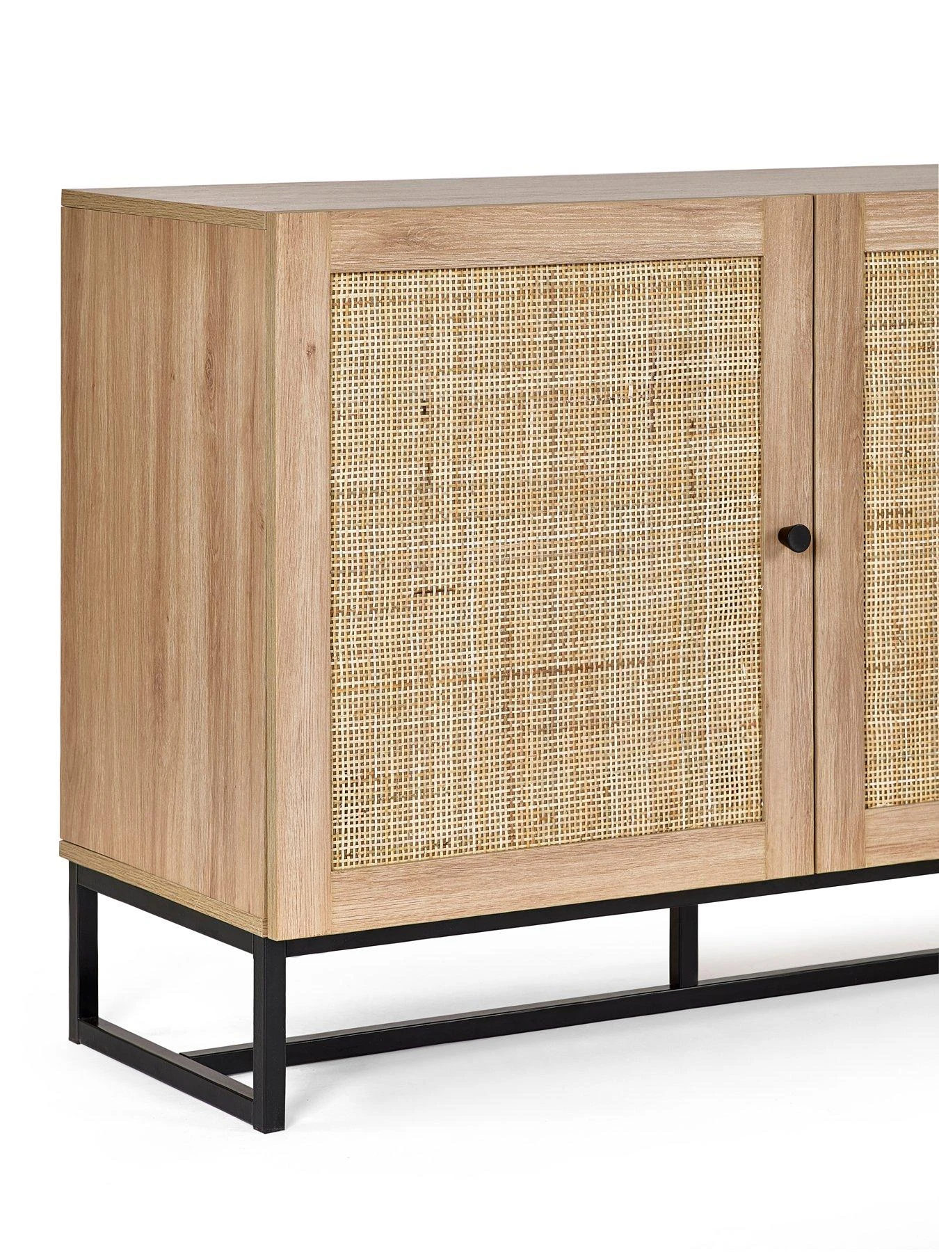 Julian Bowen Padstow 3 Door Sideboard - Oak 7 Julian Bowen Padstow 3 Door Sideboard - Oak - Image 5