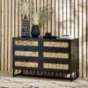 Julian Bowen Padstow 6 Drawer Chest -FurniHaven Shop UX5CZ SQ1 0000000004 BLACK RSr