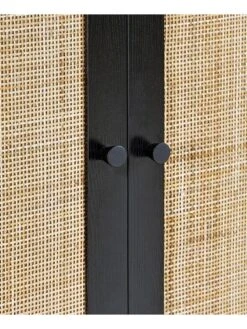 Julian Bowen Padstow 1 Drawer, 2 Door Wardrobe -FurniHaven Shop UX5D2 SQ5 0000000004 BLACK SLd1