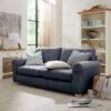 Very Home Bailey Fabric 2 Seater Sofa - Navy - FSC® Certified -FurniHaven Shop UXSFV SQ1 0000000048 NAVY RSr