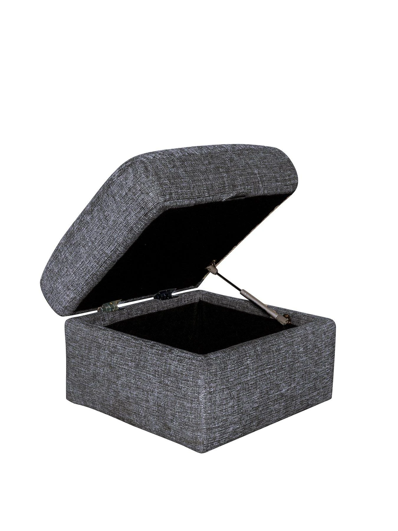 Very Home Bailey Fabric Footstool - Navy - FSC® Certified 5 Very Home Bailey Fabric Footstool - Navy - FSC® Certified - Image 3