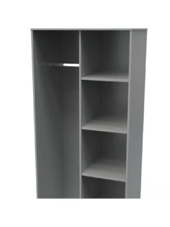 SWIFT Cube Ready Assembled Open Shelf Unit - Grey - FSC® Certified -FurniHaven Shop UY6AZ SQ5 0000000005 GREY SLd1