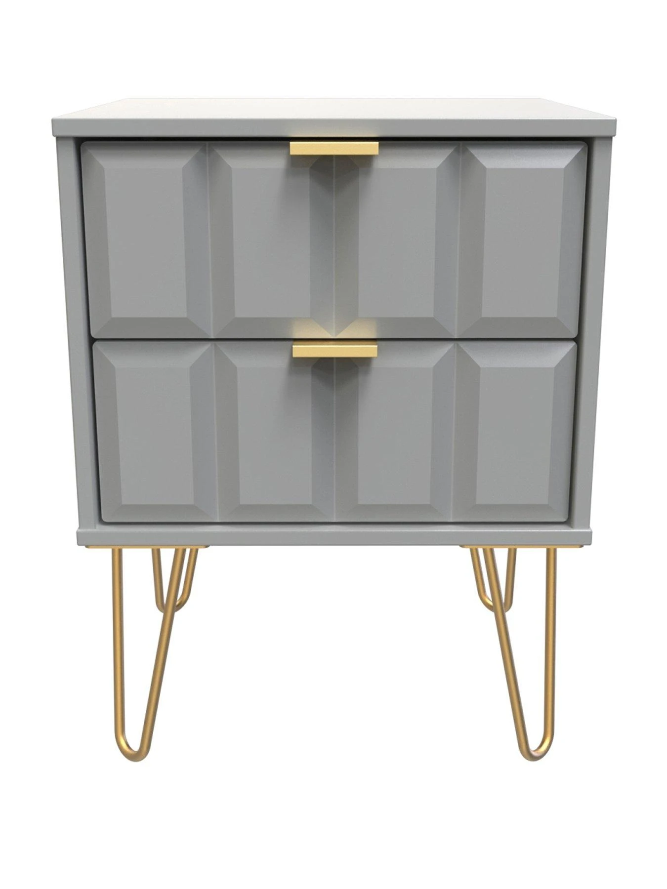 SWIFT Cube Ready Assembled 2 Drawer Bedside Chest - FSC® Certified 4 SWIFT Cube Ready Assembled 2 Drawer Bedside Chest - FSC® Certified - Image 2