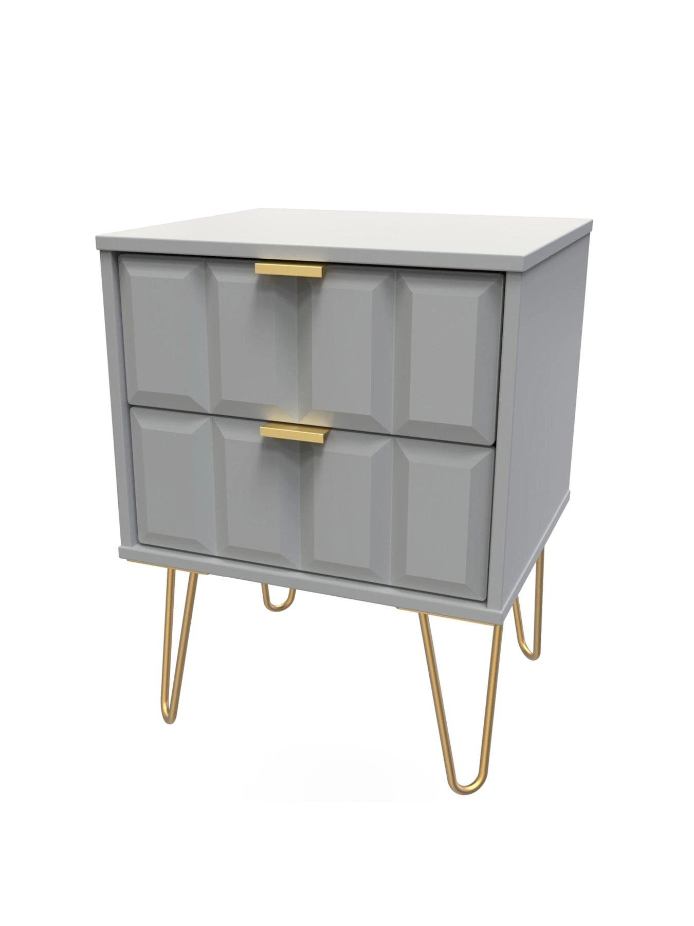 SWIFT Cube Ready Assembled 2 Drawer Bedside Chest - FSC® Certified 5 SWIFT Cube Ready Assembled 2 Drawer Bedside Chest - FSC® Certified - Image 3