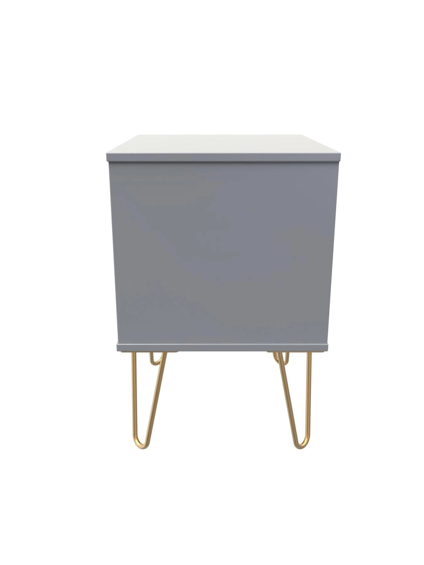 SWIFT Cube Ready Assembled 2 Drawer Bedside Chest - FSC® Certified 6 SWIFT Cube Ready Assembled 2 Drawer Bedside Chest - FSC® Certified - Image 4