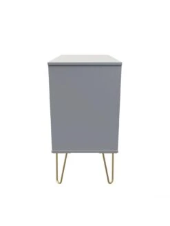 SWIFT Cube Ready Assembled 3 Drawer Chest - FSC® Certified -FurniHaven Shop UY6HP SQ4 0000000005 GREY SLd