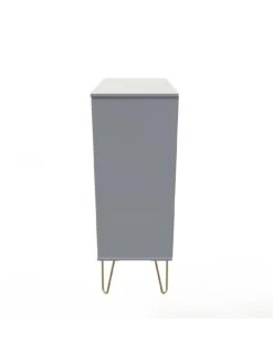 SWIFT Cube Ready Assembled 5 Drawer Chest - FSC® Certified 13 SWIFT Cube Ready Assembled 5 Drawer Chest - FSC® Certified -FurniHaven Shop UY6HR SQ4 0000000005 GREY SLd