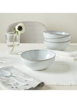 Denby White Speckle 12 Piece Dinner Set -FurniHaven Shop UYLCM SQ5 0000000013 WHITE SLd3