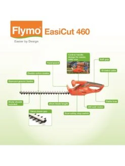 Flymo EasiCut 460 Corded Hedge Trimmer -FurniHaven Shop UZRJA SQ2 0000000099 N A SLd