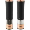 Tower Rose Gold Electric Salt And Pepper Mill Black -FurniHaven Shop V23ER SQ1 0000000004 BLACK SLf