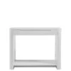 Very Home Gleam Gloss Console Table -FurniHaven Shop V245P SQ1 0000000013 WHITE SLf