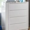 Very Home Gleam Gloss 4 Drawer Chest -FurniHaven Shop V24B2 SQ1 0000000013 WHITE RSr