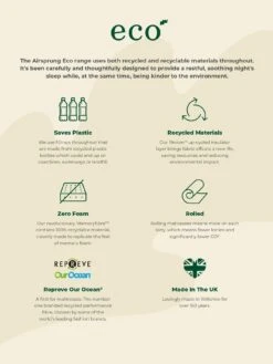 Airsprung Holly 1000 Pocket Mattress - Medium/Firm -FurniHaven Shop V2RTF SQ7 0000000013 WHITE DGy