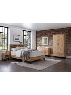 Julian Bowen Bali Bookcase Bed -FurniHaven Shop V2TKU SQ2 0000000006 OAK RSr