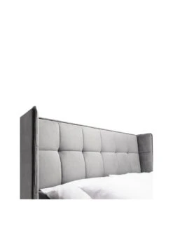Julian Bowen Gatsby Fabric Bed - Grey 10 Julian Bowen Gatsby Fabric Bed - Grey -FurniHaven Shop V2TL4 SQ3 0000000005 GREY SLa