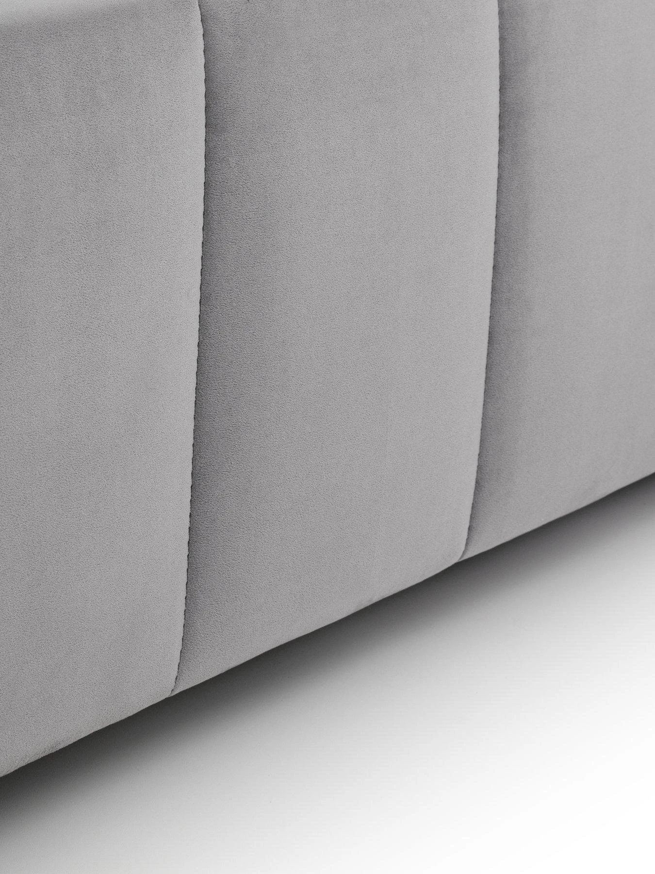 Julian Bowen Gatsby Fabric Bed - Grey 6 Julian Bowen Gatsby Fabric Bed - Grey - Image 4