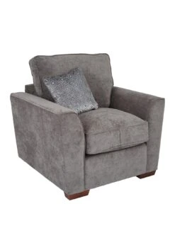 Very Home Betsy Fabric Armchair 9 Very Home Betsy Fabric Armchair -FurniHaven Shop V33LN SQ4 0000000005 GREY SLa
