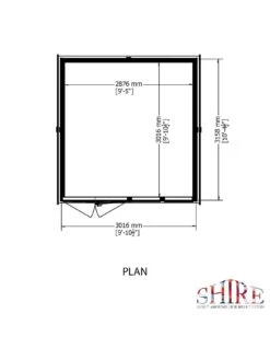 Shire Garden Studio / Office 10 X 10 -FurniHaven Shop V3JUW SQ5 0000000088 NO COLOR SLd3