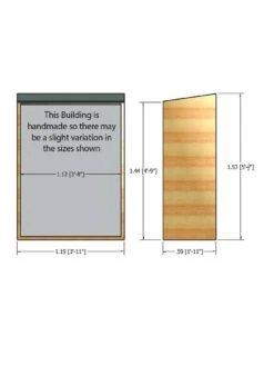 Shire 4 X 2ft Shiplap Garden Store -FurniHaven Shop V3JVQ SQ6 0000000088 NO COLOR SLd4