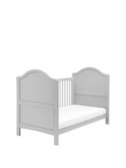 East Coast Toulouse Cotbed, Dresser And Wardrobe Roomset- Grey -FurniHaven Shop V3N8S SQ3 0000000005 GREY SLa
