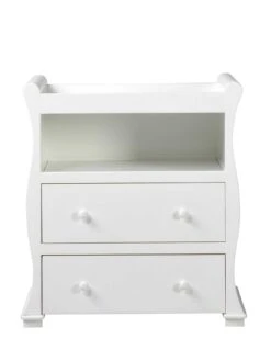 East Coast Alaska Cotbed And Dresser Roomset- White -FurniHaven Shop V3N8T SQ4 0000000013 WHITE SLd