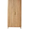 Very Home Carina 2 Door Wardrobe - Oak -FurniHaven Shop V3R99 SQ1 0000000006 OAK SLf