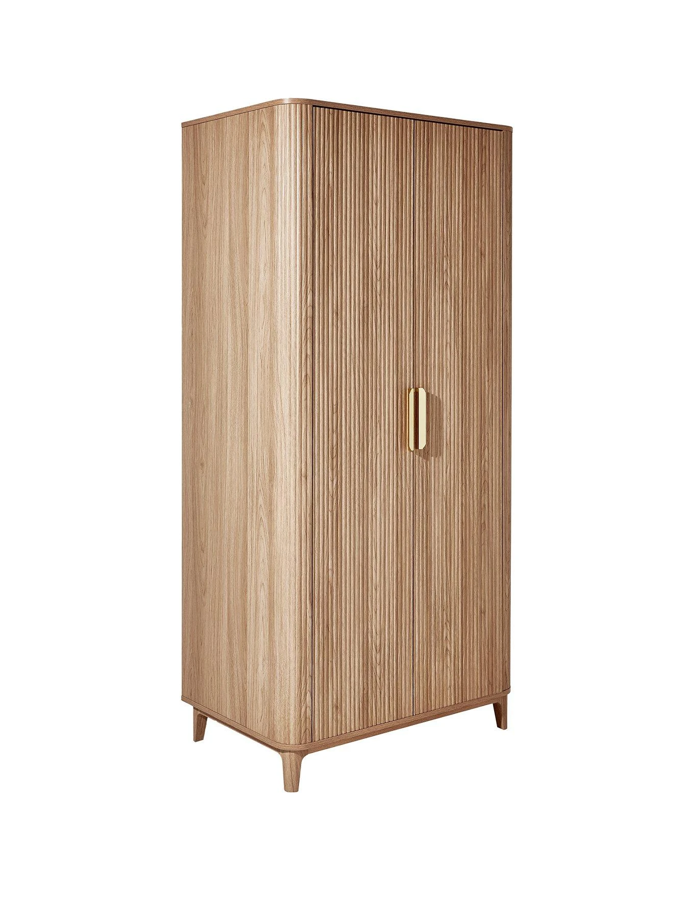 Very Home Carina 2 Door Wardrobe - Oak 5 Very Home Carina 2 Door Wardrobe - Oak - Image 3