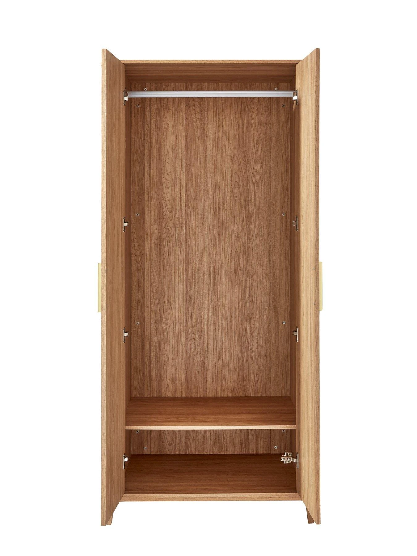 Very Home Carina 2 Door Wardrobe - Oak 6 Very Home Carina 2 Door Wardrobe - Oak - Image 4