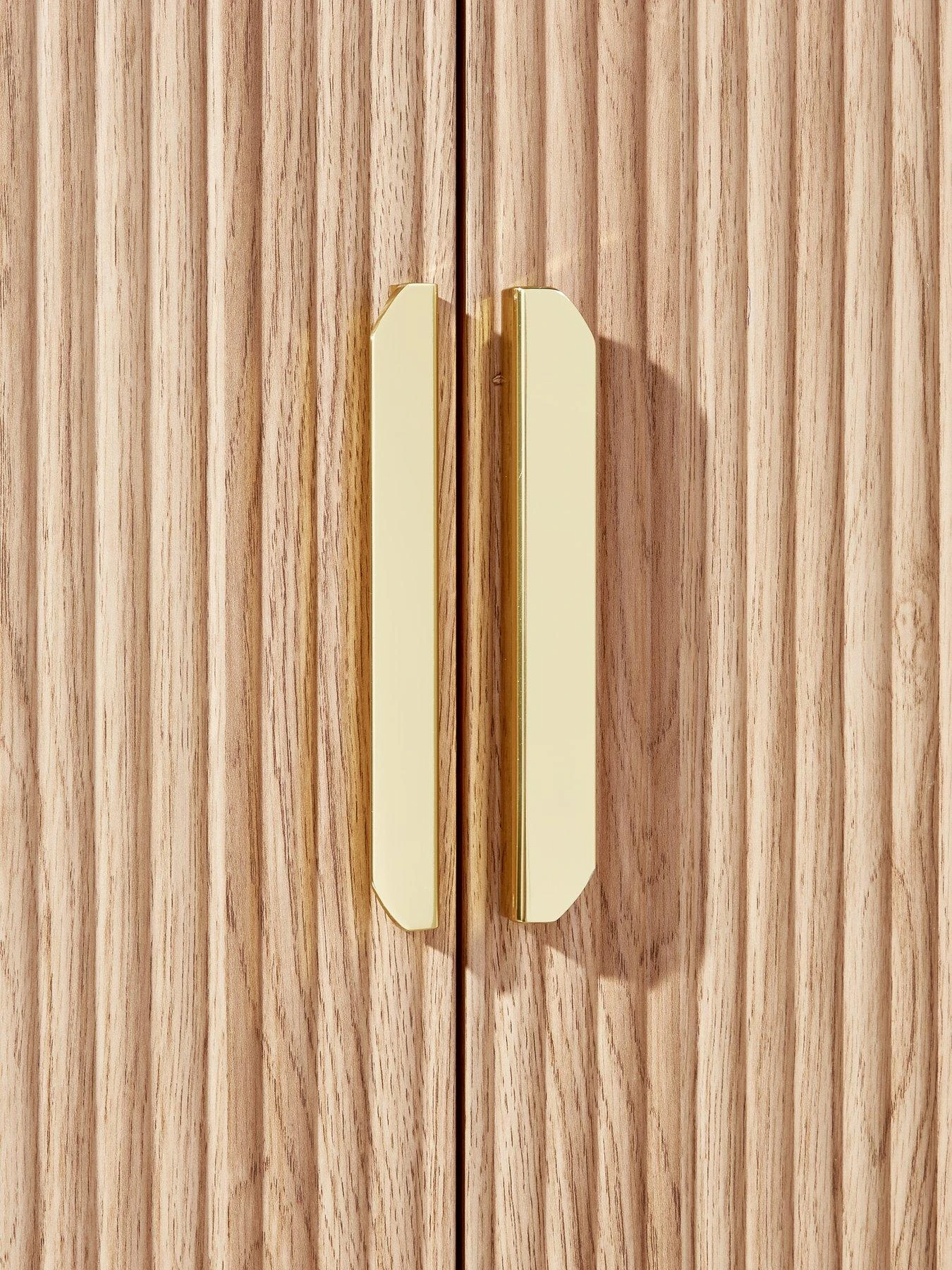 Very Home Carina 2 Door Wardrobe - Oak 7 Very Home Carina 2 Door Wardrobe - Oak - Image 5