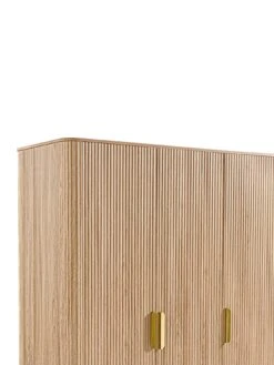 Very Home Carina 3 Door Wardrobe - Oak -FurniHaven Shop V3R9A SQ6 0000000006 OAK SLd2