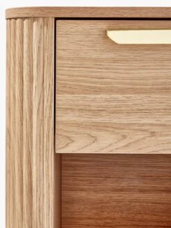Very Home Carina 1 Drawer Bedside Chest - Oak 11 Very Home Carina 1 Drawer Bedside Chest - Oak -FurniHaven Shop V3RCV SQ5 0000000006 OAK SLd1