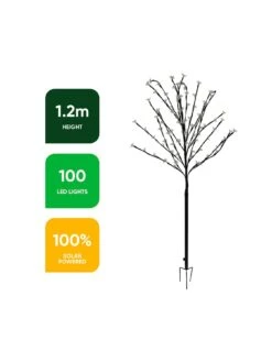 Streetwize Solar Cherry Flower Tree -FurniHaven Shop V48RQ SQ2 0000000099 N A SLd