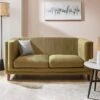 Very Home Porto Fabric 2 Seater Sofa 1 Very Home Porto Fabric 2 Seater Sofa -FurniHaven Shop V5X6T SQ1 0000000068 OLIVE RSr