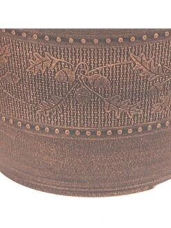 Set Of 4 Acorn Round Planters - Warm Copper (25m) -FurniHaven Shop V5ZUY SQ3 0000000088 NO COLOR SLd1