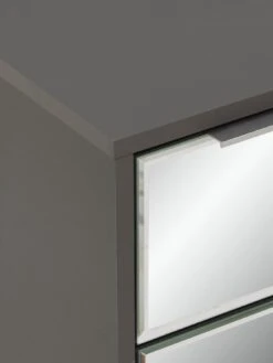 Very Home Mila Mirror 2 Drawer Bedside - FSC® Certified -FurniHaven Shop V5ZVC SQ6 0000000005 GREY SLd2