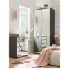 Very Home Mila Mirror 2 + 3 Drawer Chest - FSC® Certified -FurniHaven Shop V5ZVD SQ1 0000000005 GREY SLf