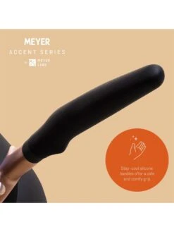 MEYER Accent Hard Anodised Ultra-Durable 6-Piece Essential Pots And Pans Set -FurniHaven Shop V6ZZB SQ6 0000000004 BLACK SLd4