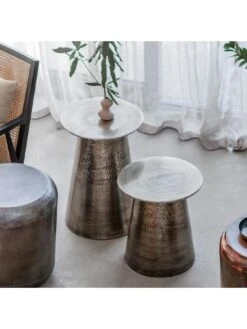 Gallery Set Of 2 Jacques Metal Side Tables