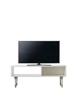 Gallery Watson Media Unit - White -FurniHaven Shop V76P8 SQ3 0000000013 WHITE SLa