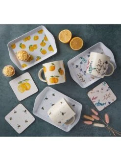 Price And Kensington Sweet Bee Mug & Tray Set -FurniHaven Shop V7CW5 SQ3 0000000029 MULTI SLd1