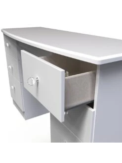 SWIFT Verve Ready Assembled 6 Drawer Desk - White - FSC® Certified 13 SWIFT Verve Ready Assembled 6 Drawer Desk - White - FSC® Certified -FurniHaven Shop V7QLD SQ5 0000000013 WHITE SLd2