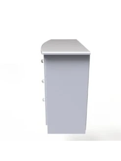 SWIFT Verve Ready Assembled 6 Drawer Desk - White - FSC® Certified 14 SWIFT Verve Ready Assembled 6 Drawer Desk - White - FSC® Certified -FurniHaven Shop V7QLD SQ6 0000000013 WHITE SLd3