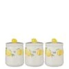 Price & Kensington Amalfi Tea, Coffee And Sugar 3-Piece Storage Set -FurniHaven Shop V7QLU SQ1 0000000076 YELLOW SLf