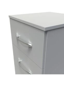 SWIFT Elton Ready Assembled 3 Drawer Bedside Chest - FSC® Certified 12 SWIFT Elton Ready Assembled 3 Drawer Bedside Chest - FSC® Certified -FurniHaven Shop V7QRU SQ4 0000000005 GREY SLd