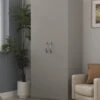 SWIFT Elton Ready Assembled 2 Door Wardrobe - FSC® Certified -FurniHaven Shop V7QSD SQ1 0000000005 GREY SLf
