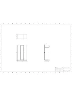 SWIFT Elton Part Assembled 3 Door Mirrored Wardrobe - FSC® Certified -FurniHaven Shop V7QT8 SQ7 0000000005 GREY DGy